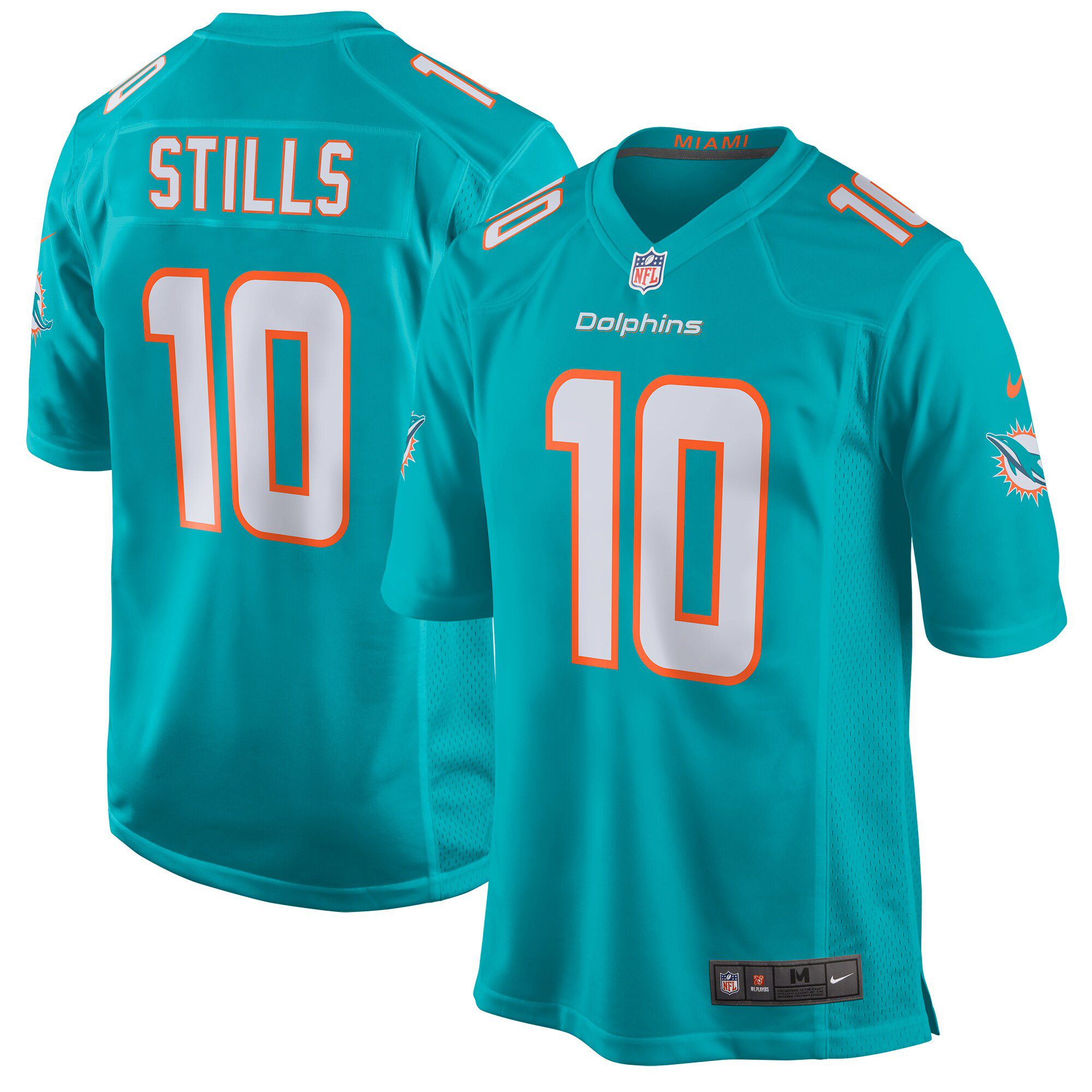 Men Miami Dolphins #10 Kenny Stills Nike Green Game Player NFL Jersey->miami dolphins->NFL Jersey